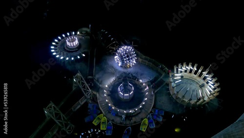 Salina Turda salt cave in Romania