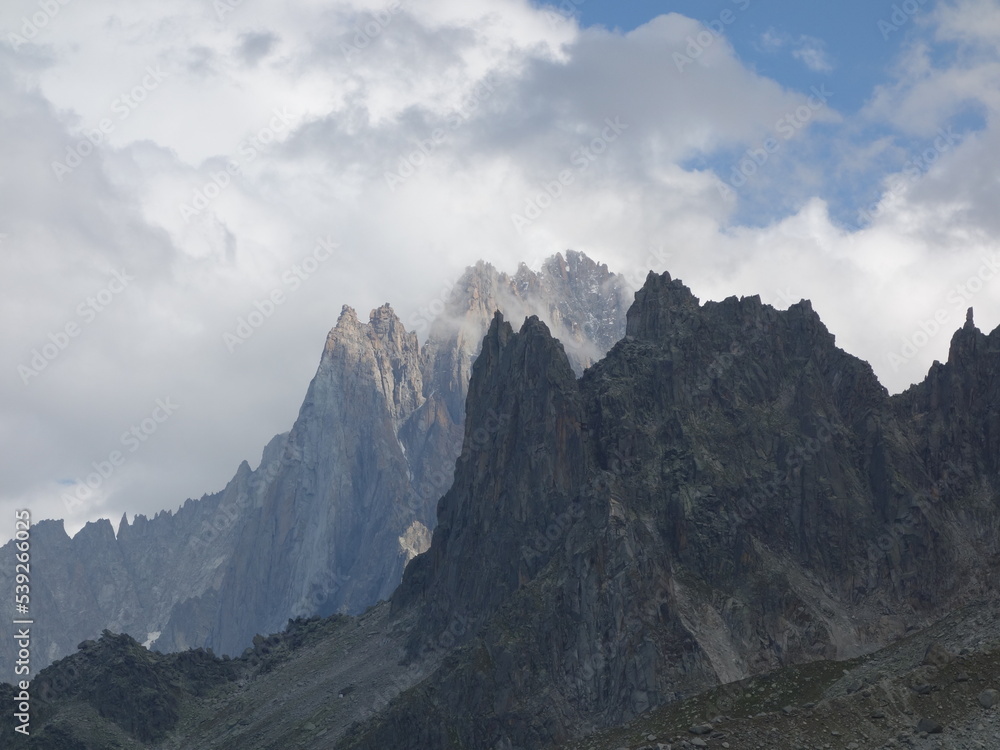 Aiguille de l'M - Massif du Mont Blanc
