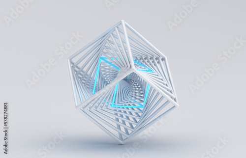 Fototapeta Naklejka Na Ścianę i Meble -  Abstract 3D Render