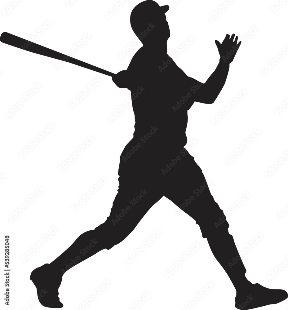 silhouette of a people plying baseball silhouette of a people plying baseball