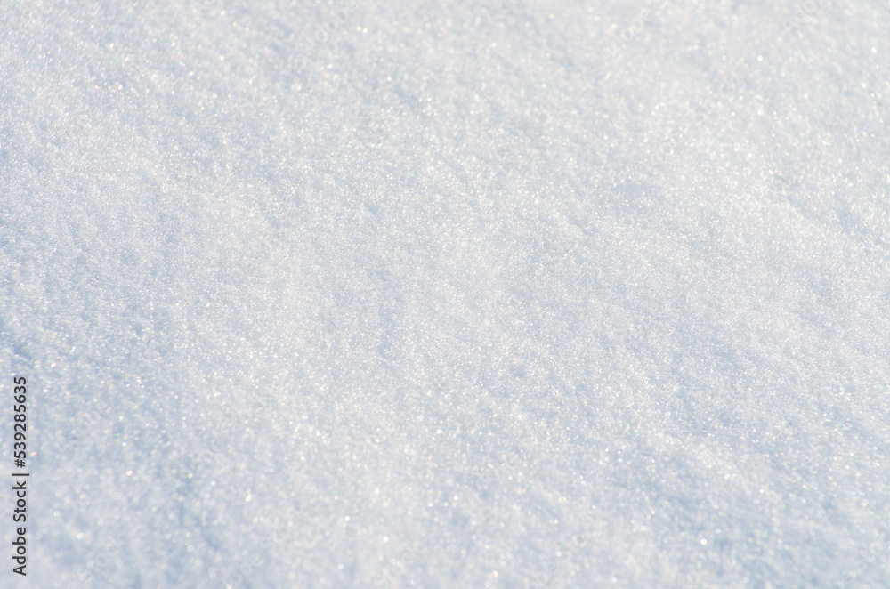 Obraz premium background white of fresh snow