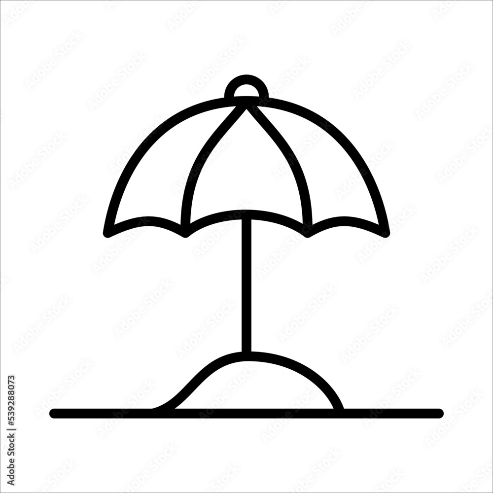 Umbrella Sun Icon Logo Design Vector Template Illustration Sign And Symbol Pixels Perfect Umbrella Sun Icon Logo Design Vector Template Illustration Sign And Symbol Pixels Perfect
