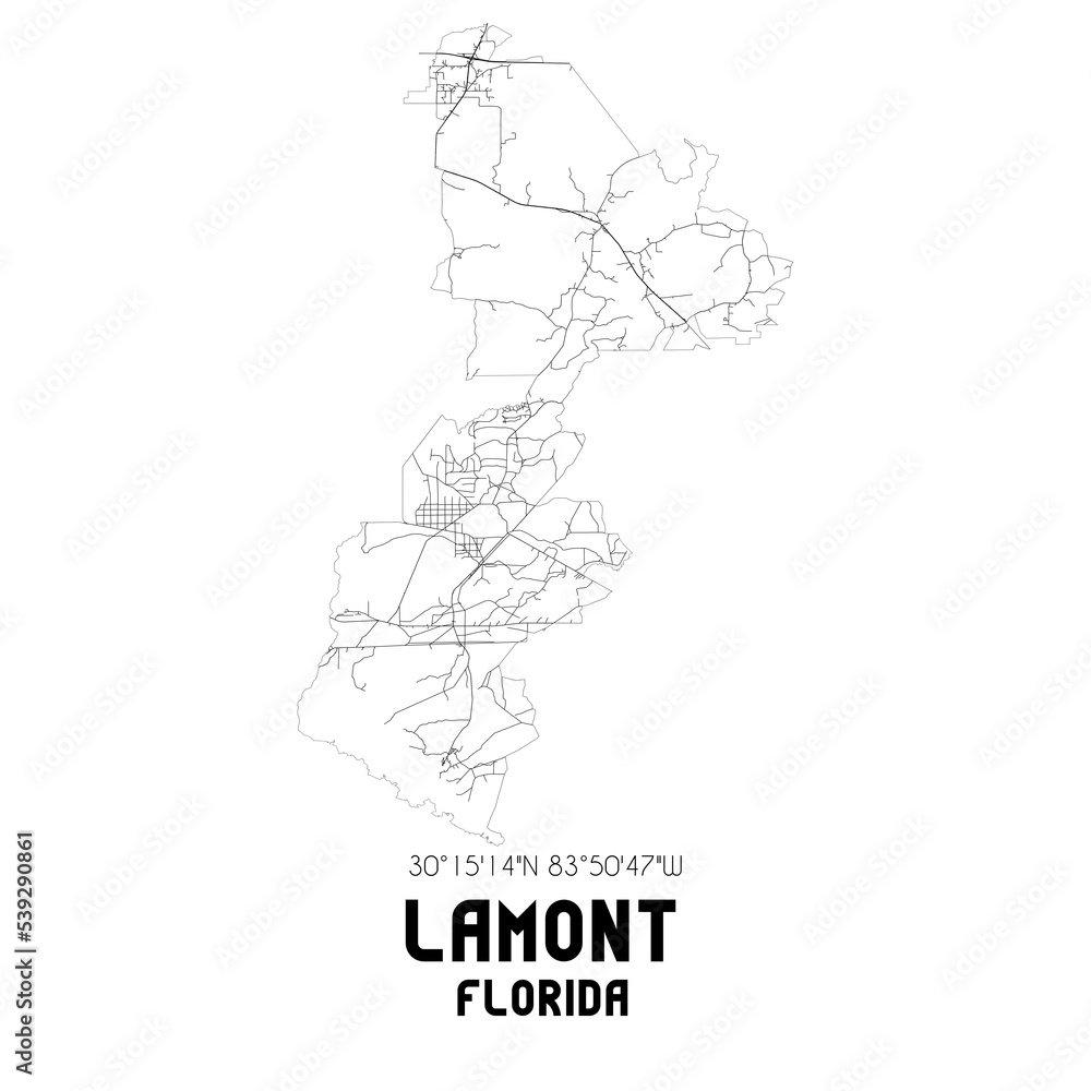 Lamont Florida US street map with - 1000 F 539290861 V3pVVt7ZlliLTH81FuUAGVq3AZithB7Y 