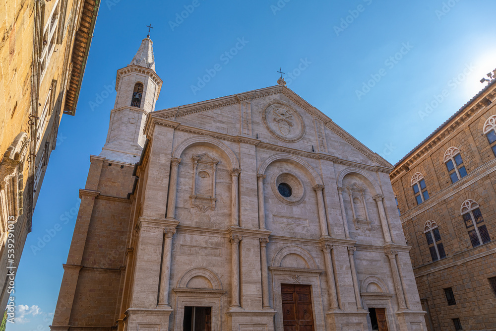 Obraz premium Duomo di Santa Maria Assunta, à Pienza, Italie 