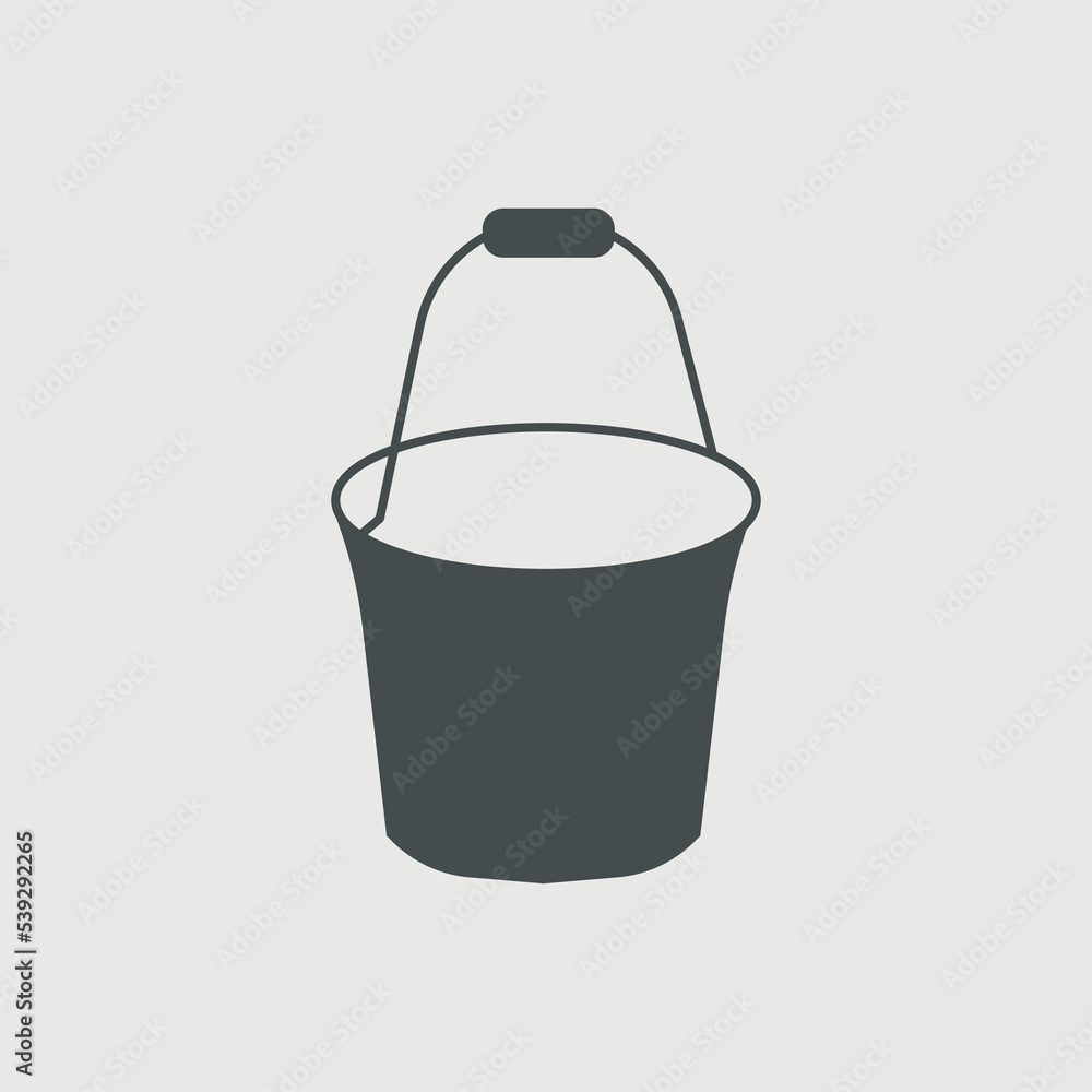 Obraz premium Bucket icon