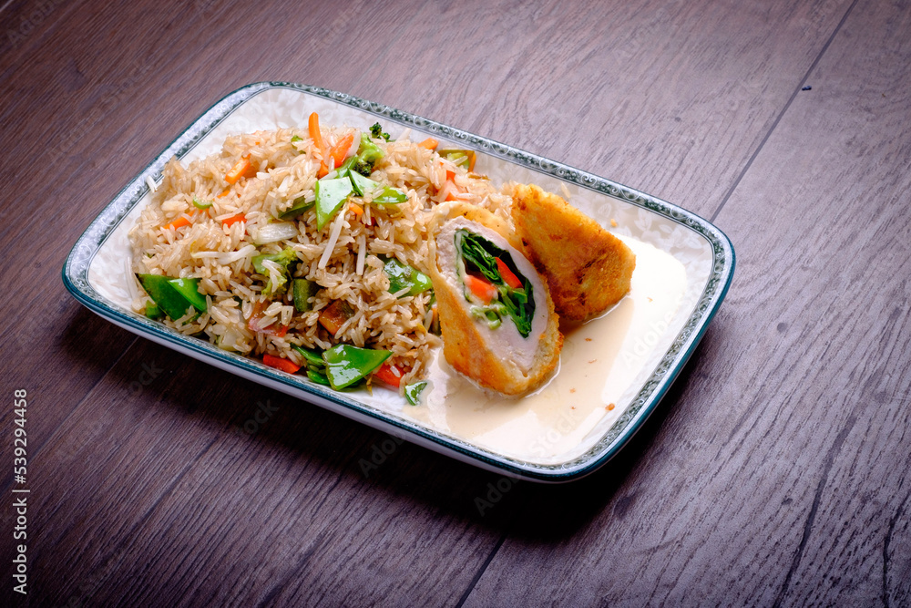 Peruvian Chifa, a fusion of Chinese cuisine with Peruvian ingredients Peruvian Chifa, a fusion of Chinese cuisine with Peruvian ingredients