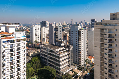 View of Residential Buildings in Sao Paulo City © Donatas Dabravolskas
