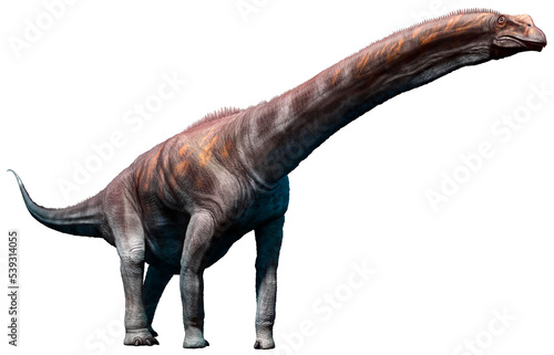 Argentinosaurus from the Cretaceous era 3D illustration   © warpaintcobra