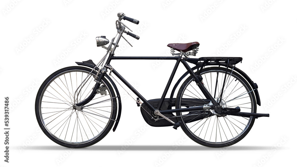 Fototapeta premium Bicycle - Old vintage rustic bike. Retro