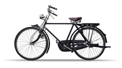 Leinwandbilder Fahrrad Rustikales Retro Fahrrad im Vintage-Look  © PicMind