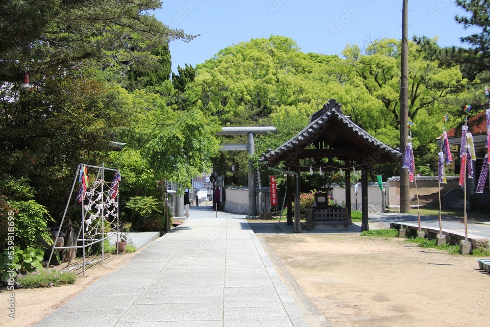 下関市長府の乃木神社 下関市長府の乃木神社