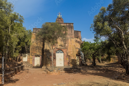 Wukro Chirkos rock church in Wukro, Ethiopia photo