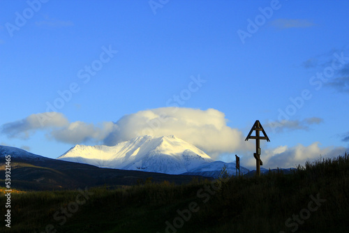 Photography Landscape of Esso village, Kamchatka