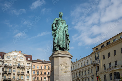Monument to Archduke Joseph Anton of Austria at Jozsef Nador Square - Budapest, Hungary