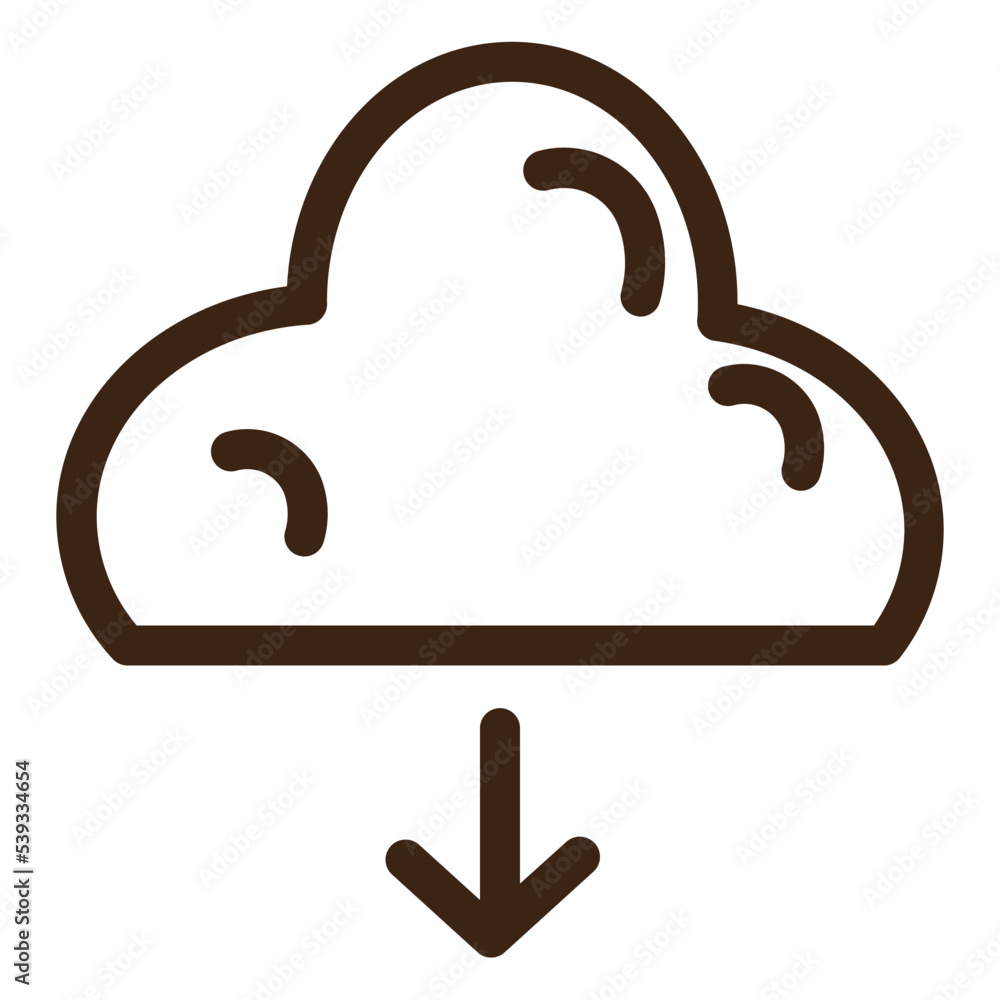 cloud computer download internet technology web icon cloud computer download internet technology web icon