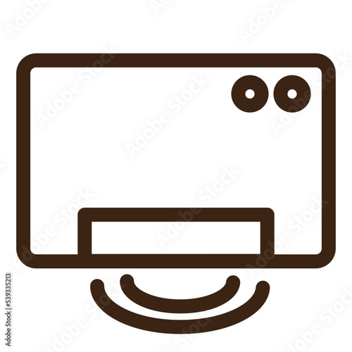 ac device electronic machine technology icon