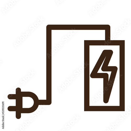 adapter cable element energy icon