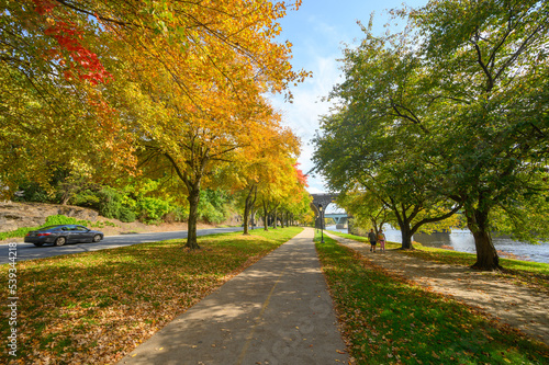Philadelphia - Fall 2022 along Schuylkill River Trail  photo