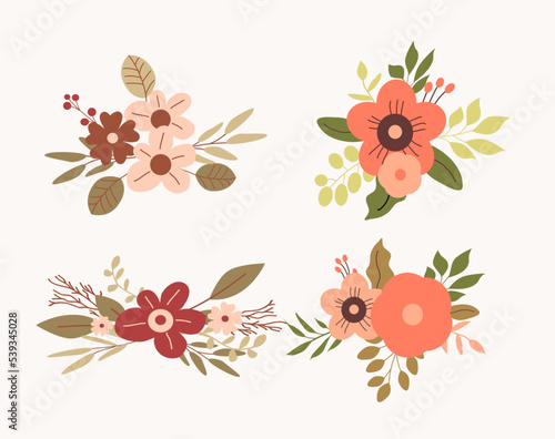 Flower arrangement frame