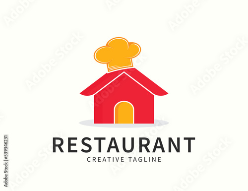 Restaurant logo design template