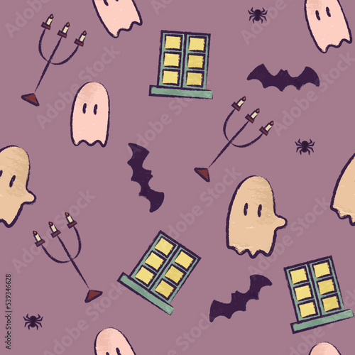 Patrón casa de sustos