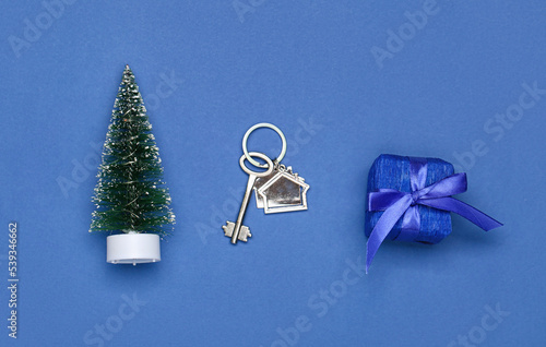 Key from new house, Christm...