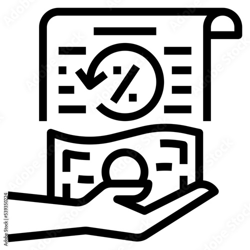 tax refund icon