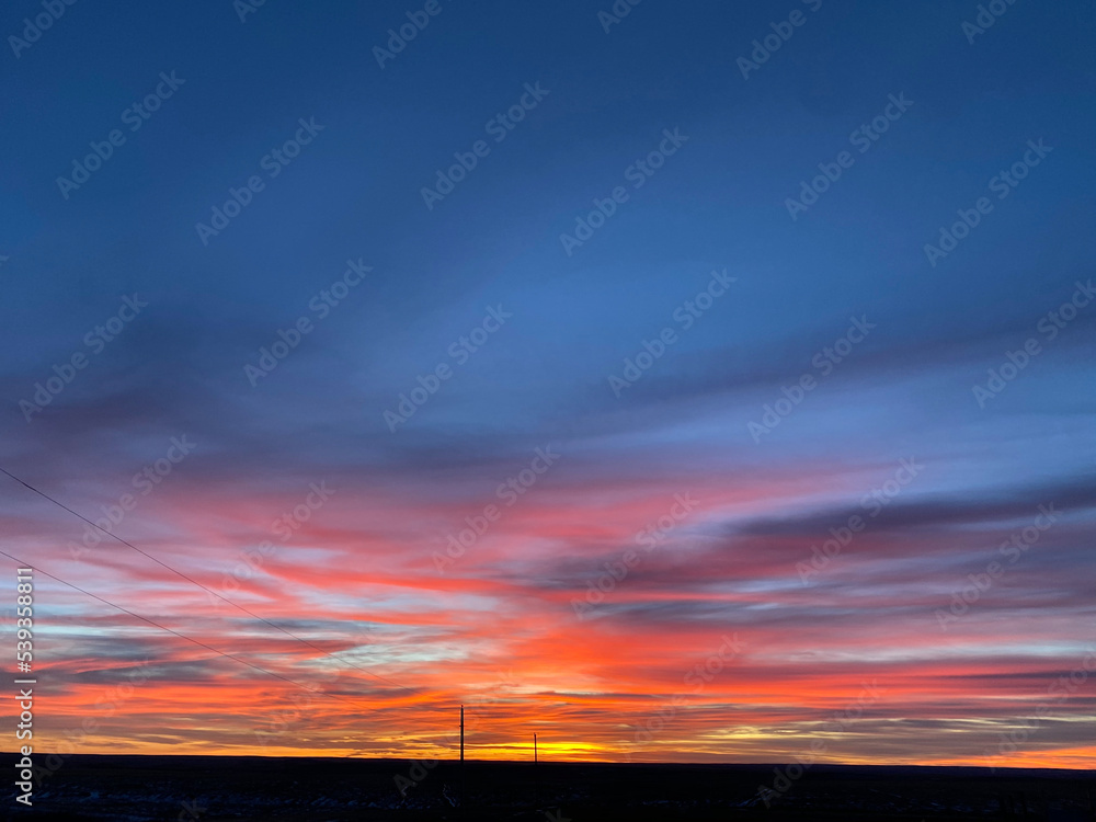 Prairie sunsets