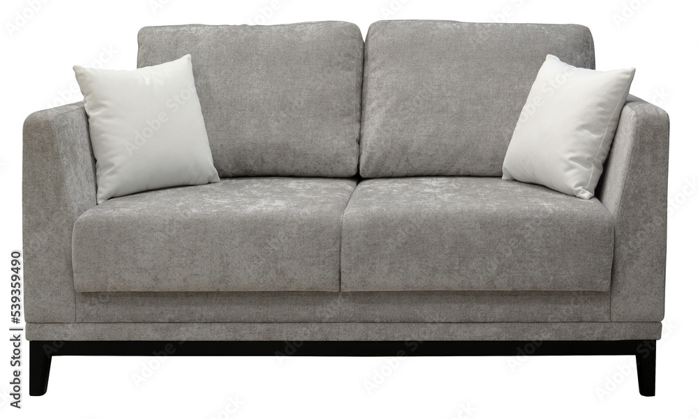 Fototapeta premium Sofa isolated on white background. Including clipping path