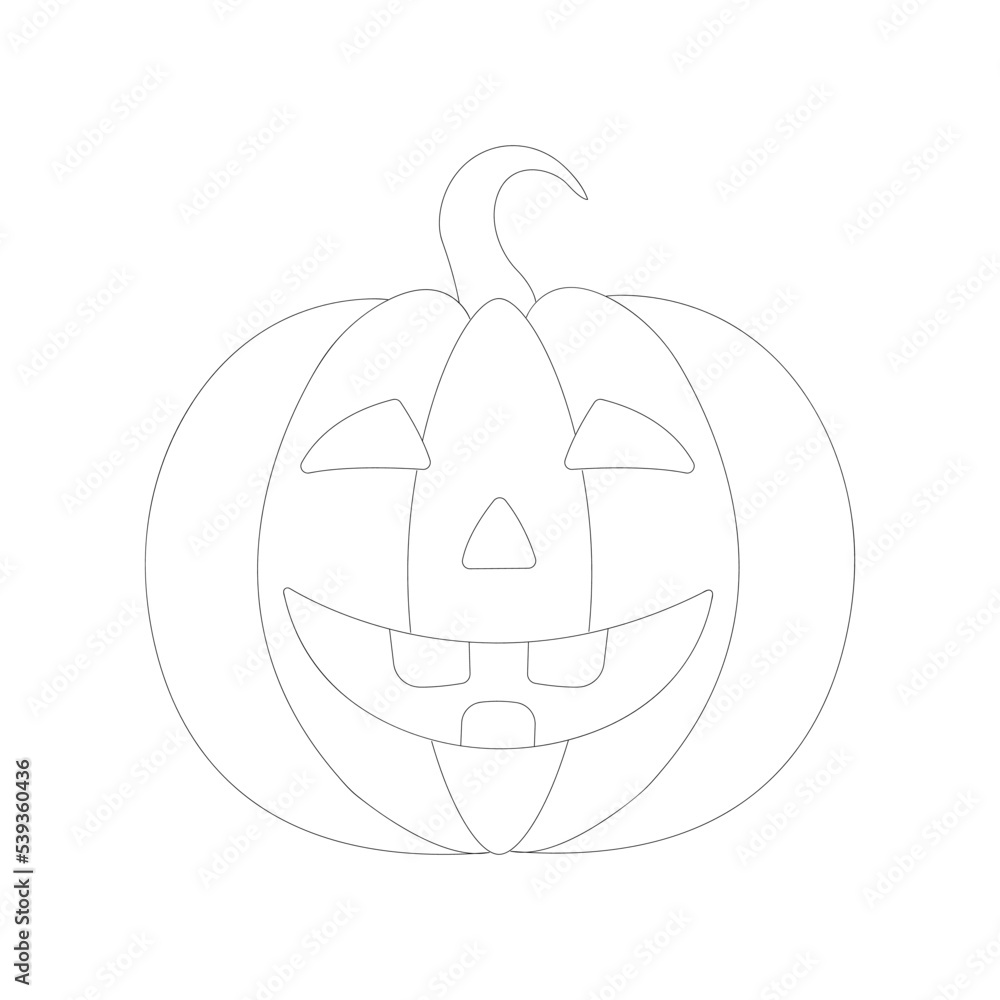 Halloween pumpkin head isolated on white background. Halloween pumpkin head isolated on white background.