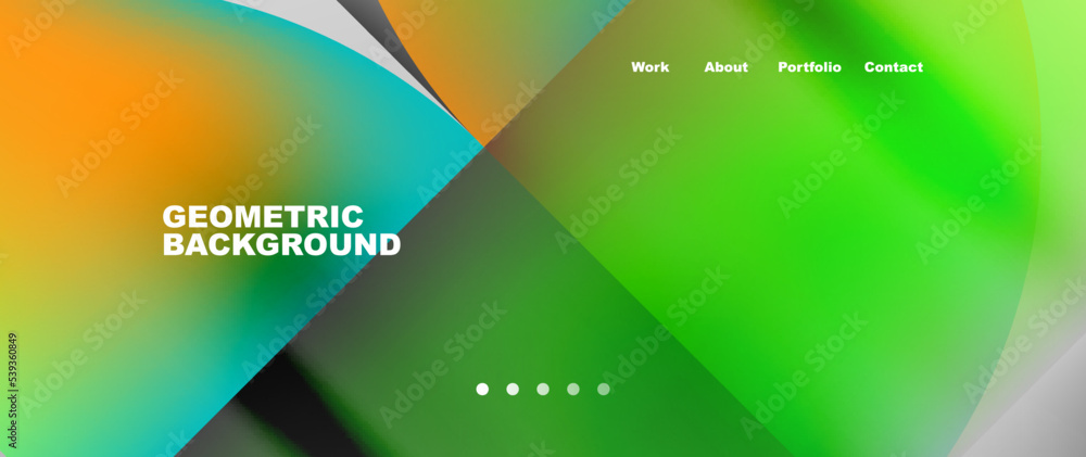 Circles and round elements abstract background design for wallpaper ...