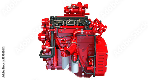 Engine for agriculture, construction, mining, oil, gas, and rail