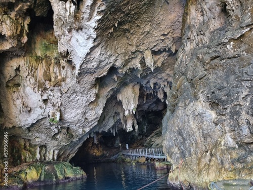 grotto bue marino at the coastline at gulf of orosei, sardegna