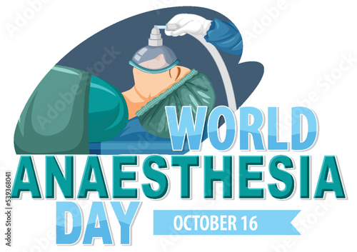 World Anaesthesia Day Logo Design