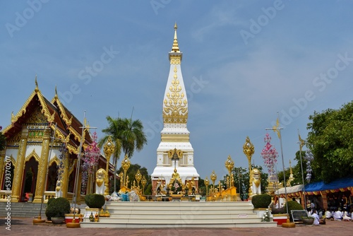 Wat Phra That Phanom is a popular pilgrimage destination for those born in the year of the Monkey. © PRANGKUL