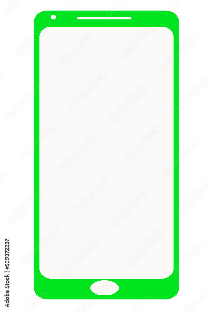 color smartphone mockup.. on white background. mobile phone icon on background 7 color smartphone mockup.. on white background. mobile phone icon on background 7