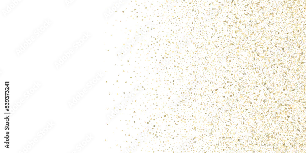 Gold Glitter Stars. Luxury Shiny Confetti. Gold Glitter Stars. Luxury Shiny Confetti.