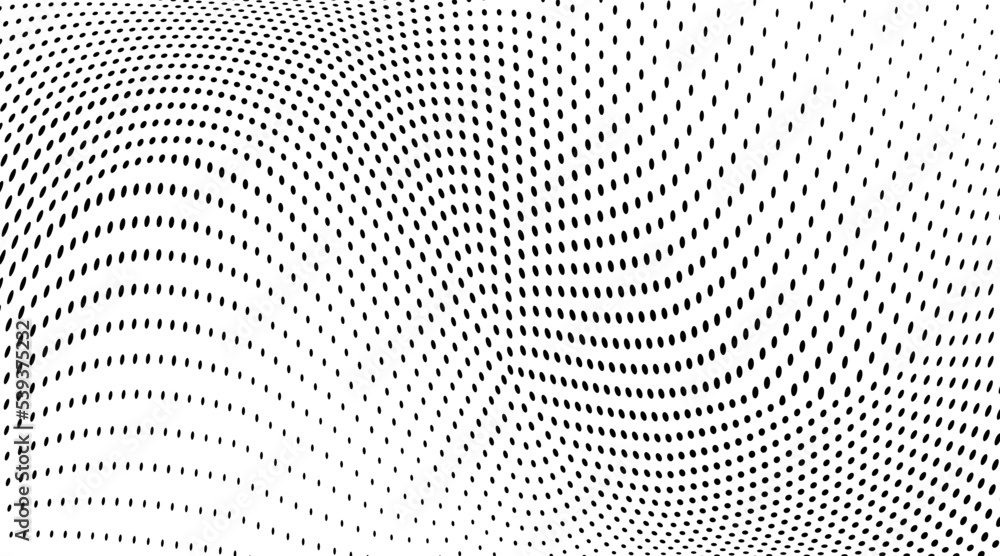 Light gradient halftone dots grunge wide background
