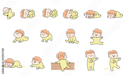 赤ちゃんの成長セット
