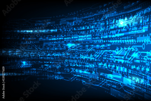 abstract digital technology, vector background, data transfer