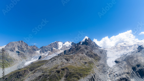 Alpine landscape in the Swiss high Alps © michelangeloop