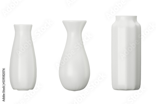 Принти на полотні white vase isolated