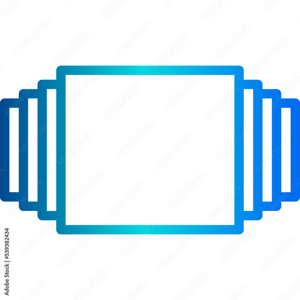Slideshow outline icon Slideshow outline icon