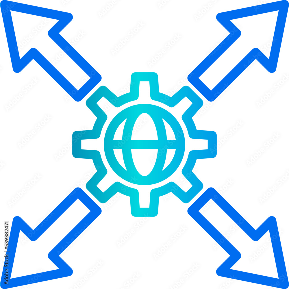Trend outline icon Trend outline icon
