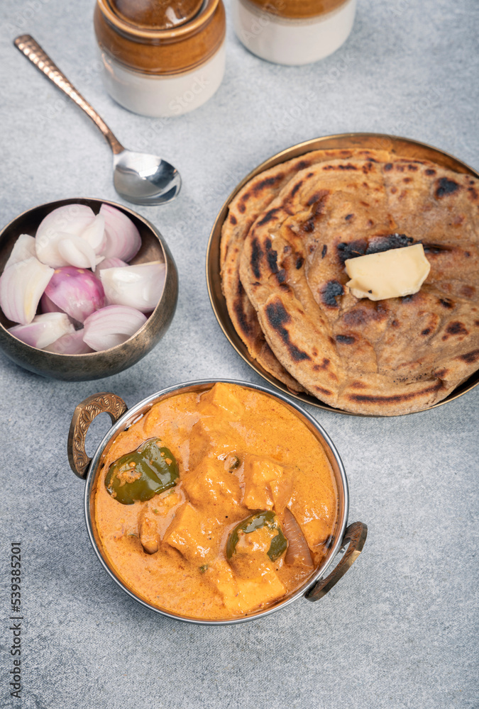 Kadai Paneer is a spicy, flavourful and delicious gravy dish made with