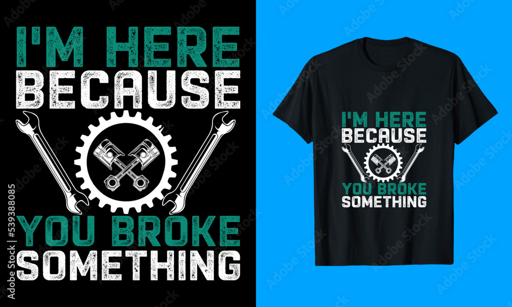 Mechanic T-shirt Design
