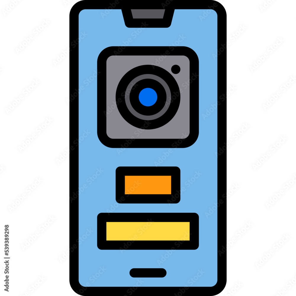 Social media filled outline icon Social media filled outline icon