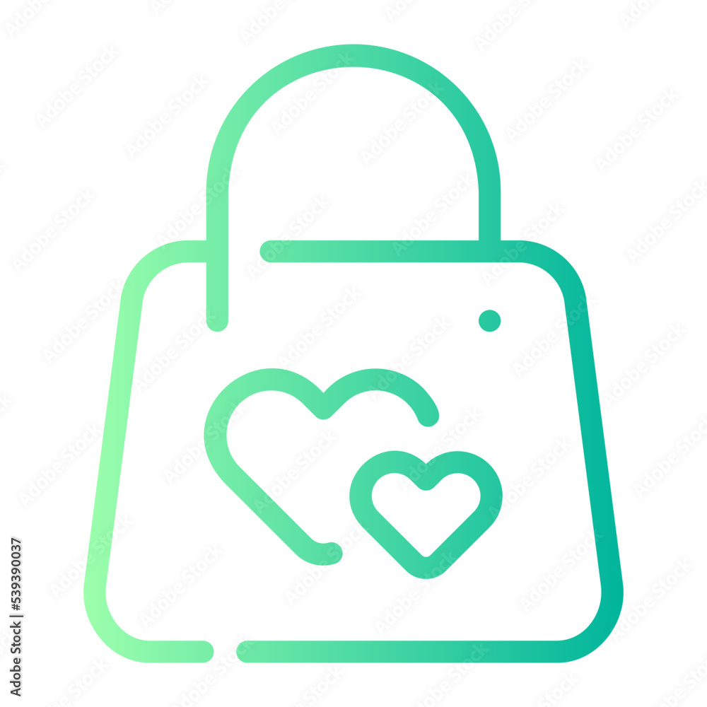 Gift Bag gradient icon Gift Bag gradient icon