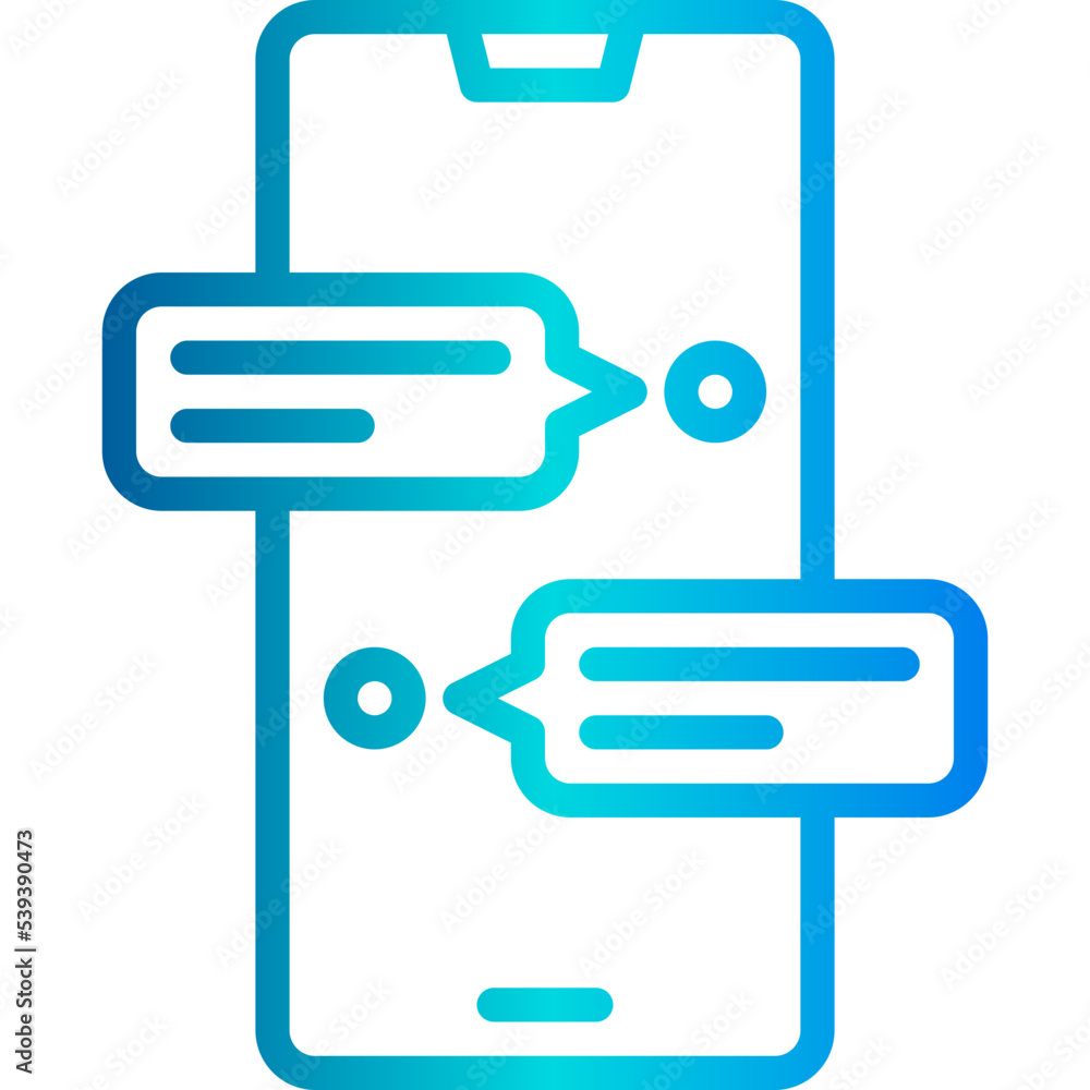 Chatbox outline icon Chatbox outline icon