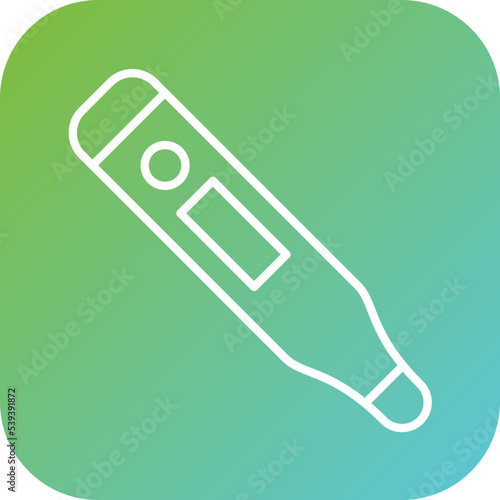 Thermometer Icon Style